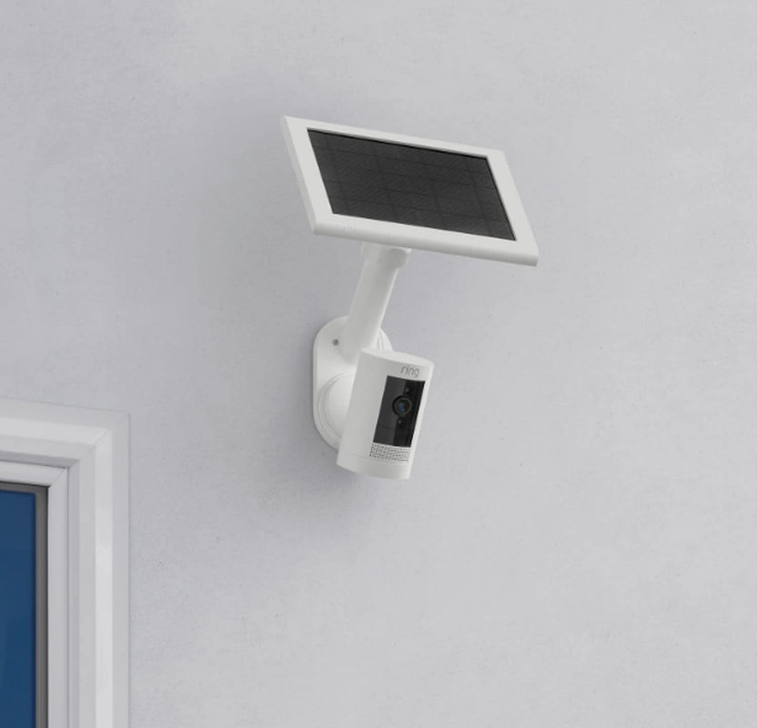Ring Wall Mount for Cameras and Solar Panels -White