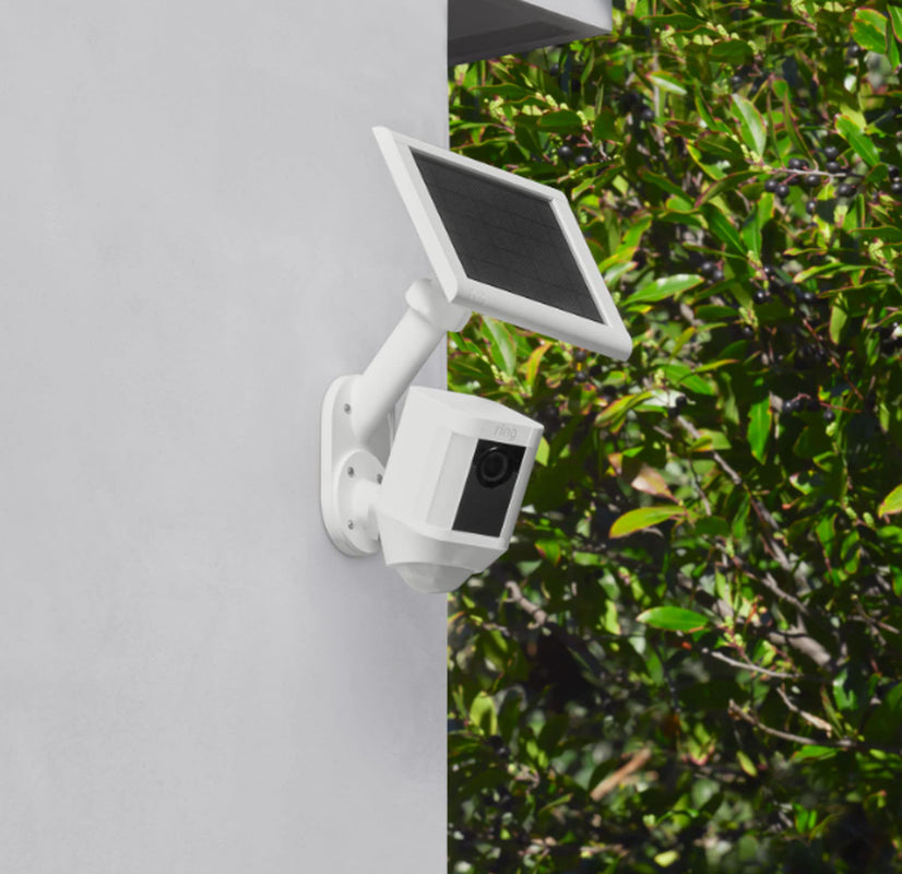 Ring Wall Mount for Cameras and Solar Panels -White