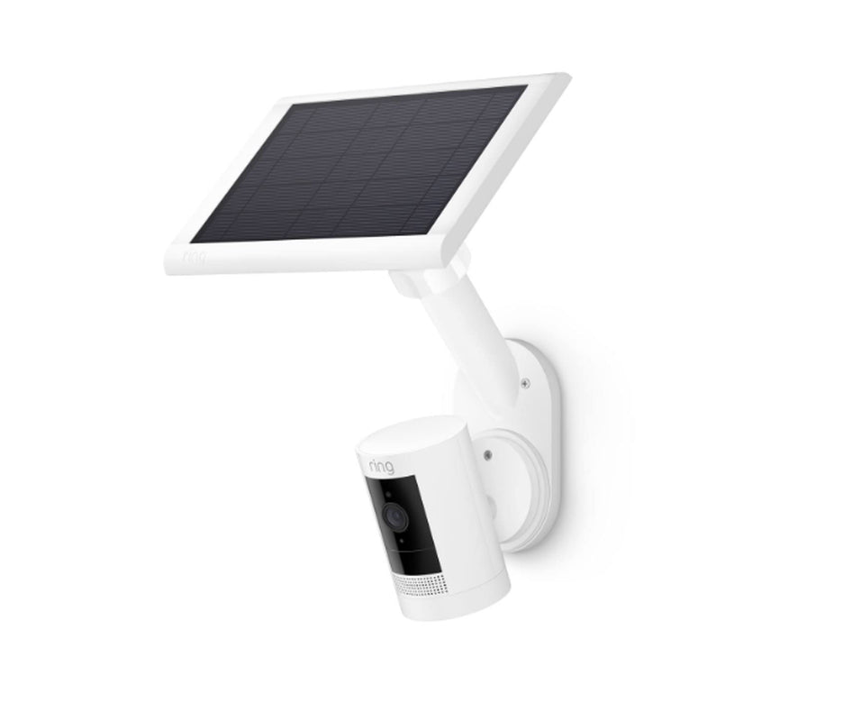 Ring Wall Mount for Cameras and Solar Panels -White