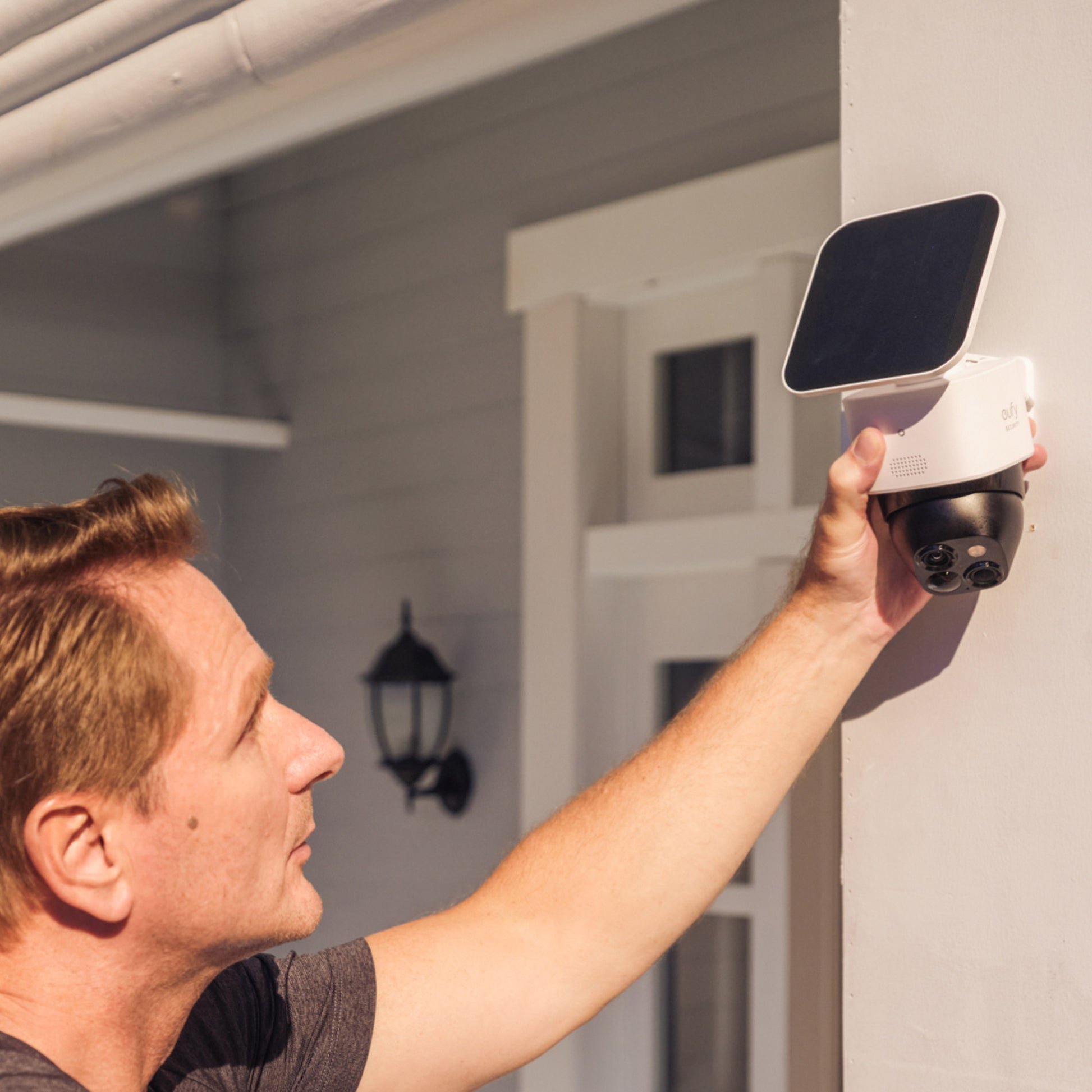 Security Solocam S3 Pan Tilt Outdoor Camera - No Monthly Fees