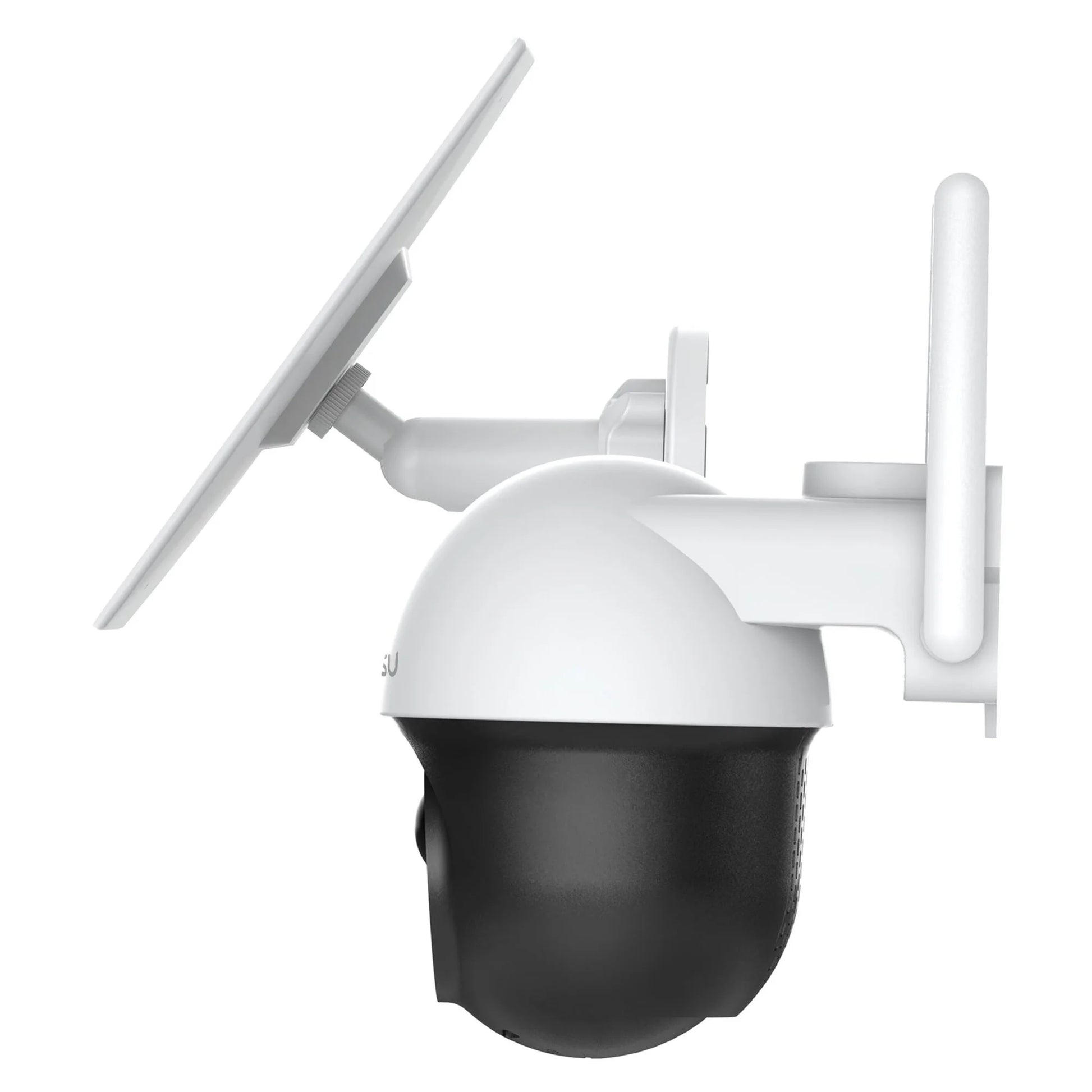 Outdoor Solar Home Security Dome Camera W/ Wifi & Alarm (2 Pack)