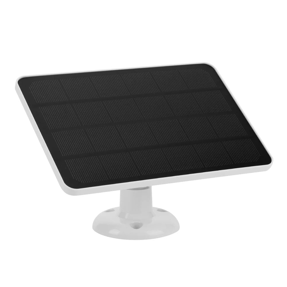 4W/6W Solar Panel Camera Charger 360°Adjustable Wall Mount Camera Solar Panel for Arlo Essential Spotlight/Xl Spotlight Camera