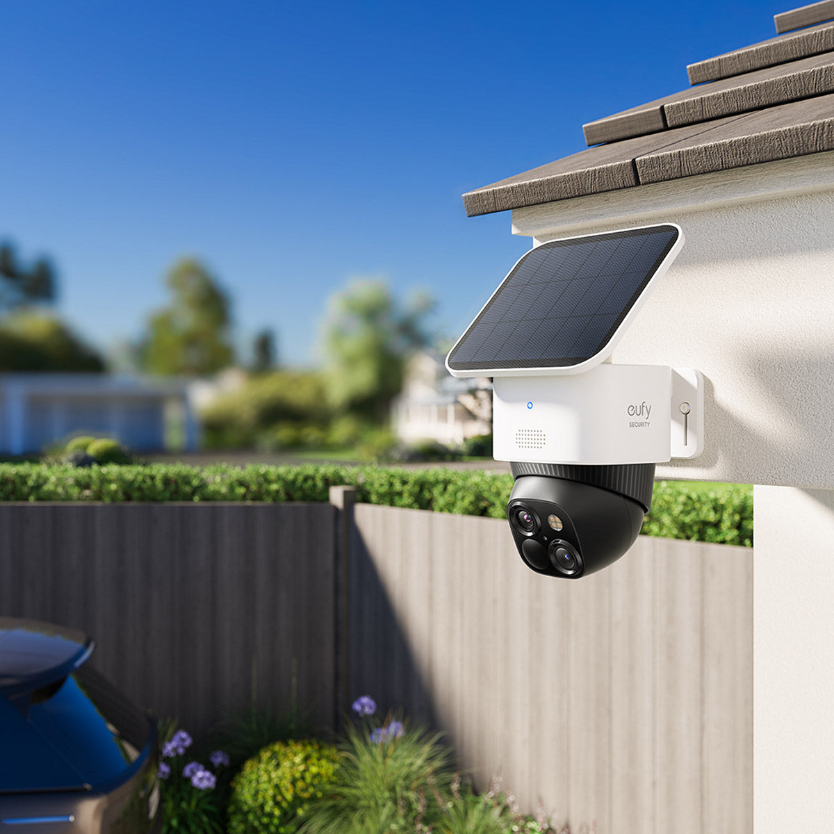 Security Solocam S3 Pan Tilt Outdoor Camera - No Monthly Fees