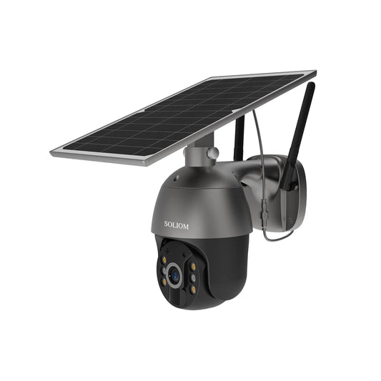 3G/4G LTE Outdoor Security Camera Wireless,Pan Tilt 360°View Spotlight,1080P HD,PIR Motion,No Wifi,Rechargeable Batteries,S600-4G