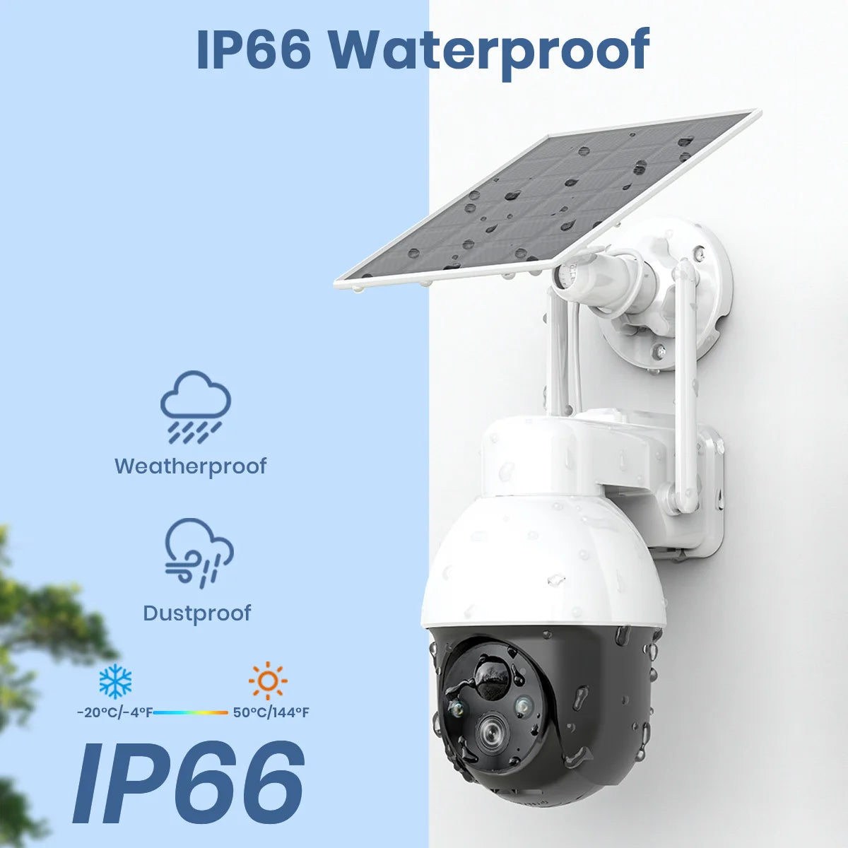3MP PTZ 4/8/12Pcs Solar Camera 5000Mah Battery Wireless 2.4Ghz WIFI Camera PIR AI Detection 2-Way Audio Outdoor CCTV Camera